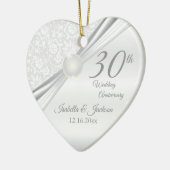 30e Pearl-Jubileum Keramisch Ornament (Links)