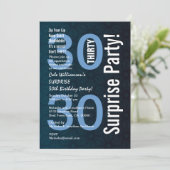 30e surrogaatbruine tandbaars Star Flowers Kaart (Staand voorkant)