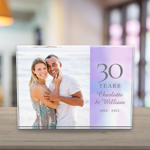 30e trouwjubileum Elegante Parel Fotoblokken