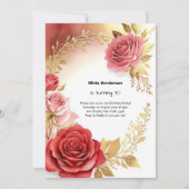 30e uitnodiging van de verjaardag (Voorkant)