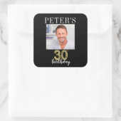 30e verjaardag Afbeelding Favor Labels (Tas)