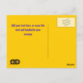 30e verjaardag Briefkaart (Achterkant)