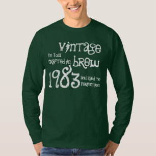 30e verjaardag Cadeau 1983  Brew T-shirt
