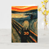 30e verjaardag cadeautjes kaart (Gele Bloem)