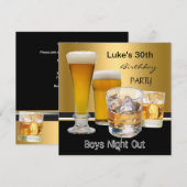 30e verjaardag Drink bietenavond Kaart (Voorkant / Achterkant)