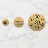 30e verjaardag Foto Confetti (Voorkanten)