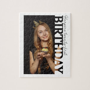 30e verjaardag foto studentenfeestje legpuzzel