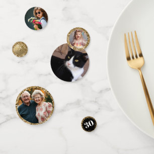 30e verjaardag Foto's Gouden Confetti