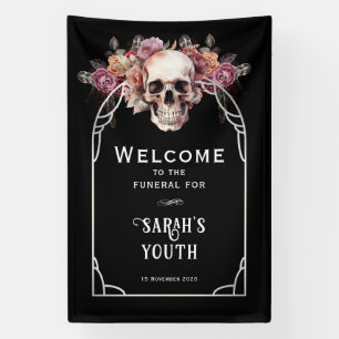 30e Verjaardag Funeral Welcome Spandoek