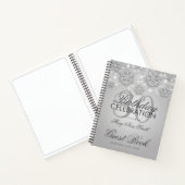 30e verjaardag Guestbook Silver Winter Notitieboek (Binnen)