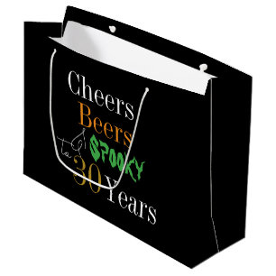30e verjaardag Halloween Cheers Bieren Griezelfees Groot Cadeauzakje