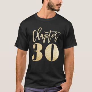 30e verjaardag HOOFDSTUK 30 Fabulous girly Thi T-shirt