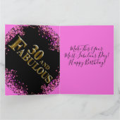 30e verjaardag kaart (Binnen)