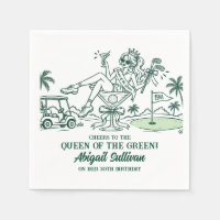 30e verjaardag Koningin van de Green Golf Cocktail