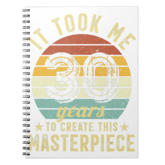 30e verjaardag kostte het me 30 jaar om deze Creëe Notitieboek