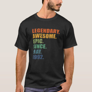 30e verjaardag, mei 1992, Mannen T-shirt