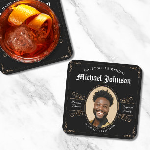 30e Verjaardag Ouder tot perfectie Classic Vierkante Kartonnen Onderzetter