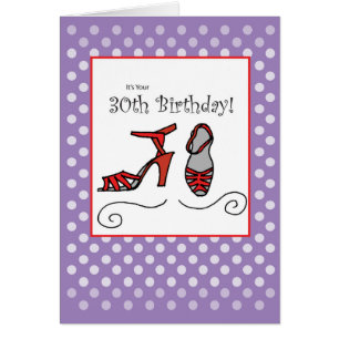 30e verjaardag Rode schoenen