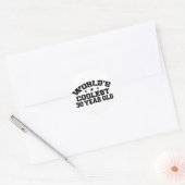 30e verjaardag ronde sticker (Envelop)