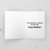 30e verjaardag Roze bloem Aangepaste verjaardag Kaart (Binnen)