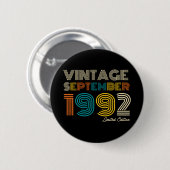 30e verjaardag september 1992 Limited Edtn. Ronde Button 5,7 Cm (Voorkant /achterkant)