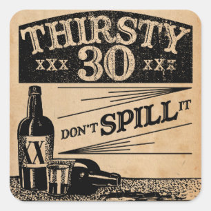 30e verjaardag Stickers