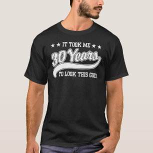 30e verjaardag t-shirt