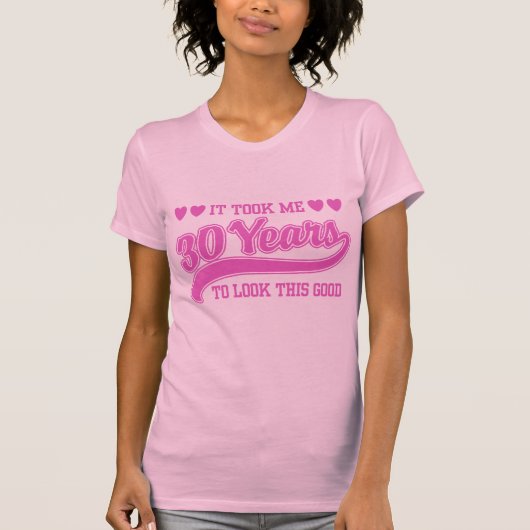 30e verjaardag t-shirt (Voorkant)