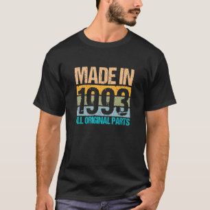 30e verjaardag U2013 Gemaakt in 1993 4 T-shirt