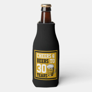 30e verjaardag van de borst en bier tot 30 jaar flesjeskoeler