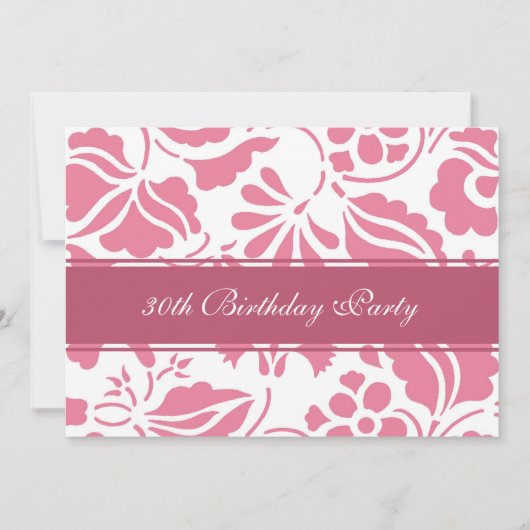 30e verjaardag van de Floral Kaart (Voorkant)