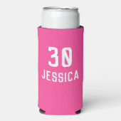 30e verjaardag van de olifantenroze moderne legant (Seltzer Voorkant)