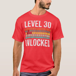 30e verjaardag van de wedstrijd voor mannen Niveau T-shirt