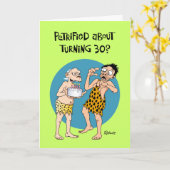 30e verjaardag van de zoon kaart (Gele Bloem)