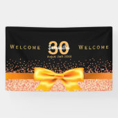 30e verjaardag van het zwarte goud spandoek (Horizontaal)
