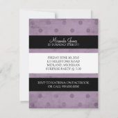 30e verjaardag van uitnodigingen (Achterkant)