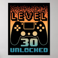 30e verjaardag voor mannen level 30 ontgrendeld ga