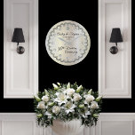 30e Wedding Anniversary<br><div class="desc">Une élégance opulente encadre ce design du 30e anniversaire mariage dans un design diamant à échalotes unique, avec des accents de diamant et de perle en forme de larme au centre, en lieu et place de chiffres et de scintillement ajoutés sur un dégradé doré blanc. Veuillez noter que tous les...</div>