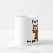 30ème anniversaire drôle, tasse de café de chat (Centre)