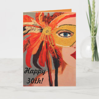 30ème carte d'anniversaire de Madame impertinente