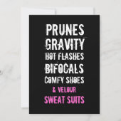 30ème Invitation d'anniversaire - dames et (Devant)