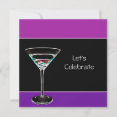 30ème Invitation de fête d'anniversaire (Dos)