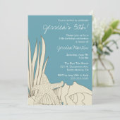 30ème Invitation de fête d'anniversaire avec le (Debout devant)