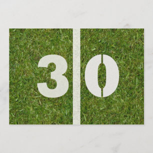 30ème Invitation de partie du football