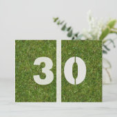 30ème Invitation de partie du football (Debout devant)