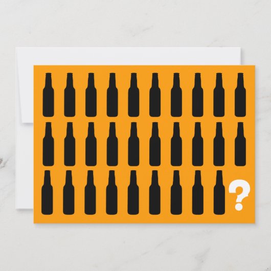 30ème Invitations d'anniversaire - acclamations de (Devant)