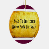 30ème Ornement d'anniversaire (Droite)