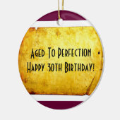 30ème Ornement d'anniversaire (Gauche)