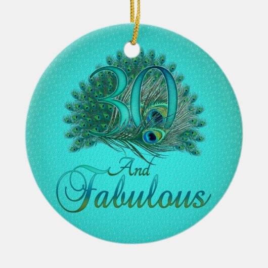 30ème Ornements d'anniversaire (Devant)