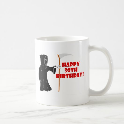 30ème tasse d'anniversaire de faucheuse (Droite)